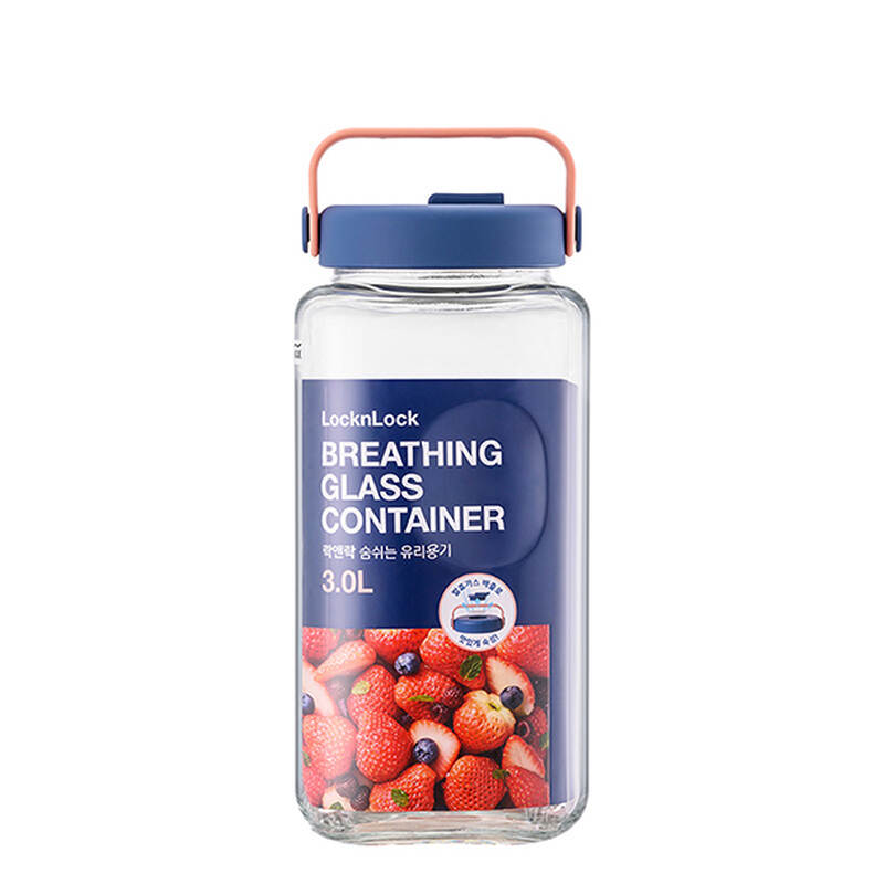 Hủ thủy tinh Breathing Canister 3L, dùng lên men thực phẩm - LocknLock - LNG554 image number null